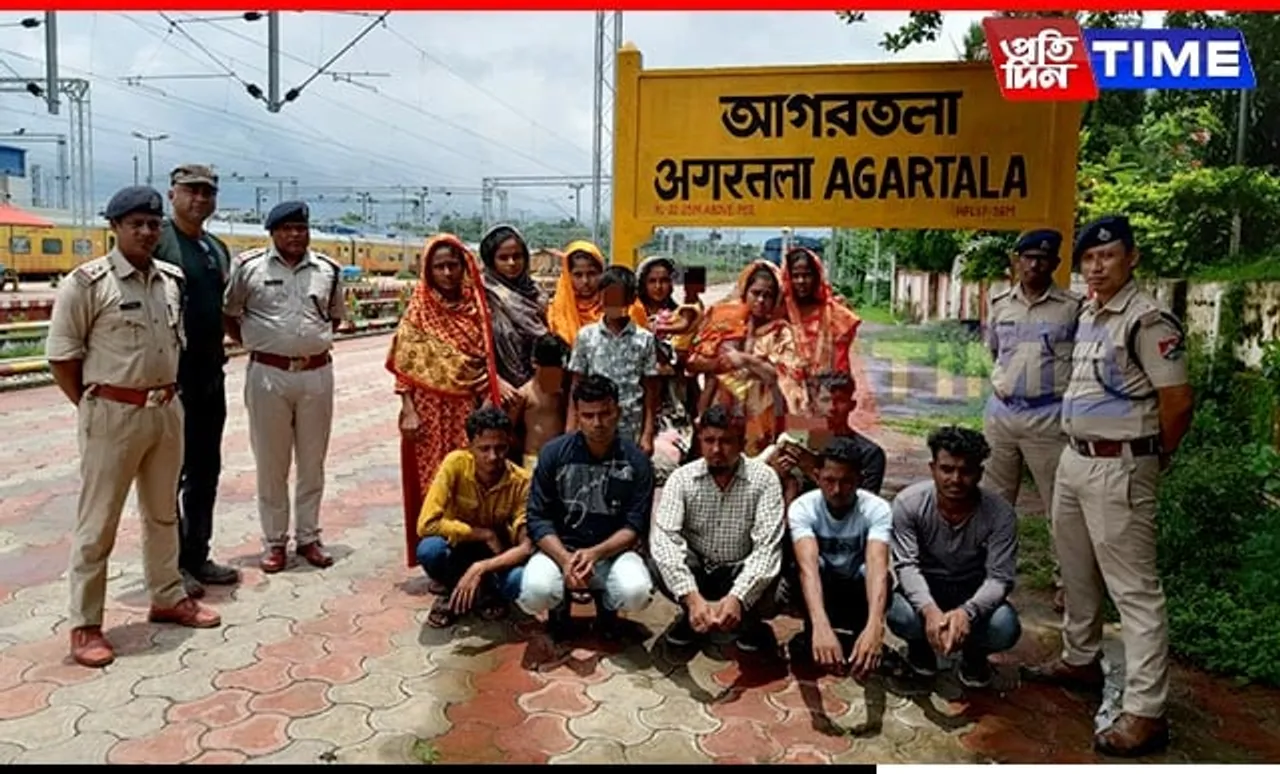 RPF’s Vigilance Pays Off: 225 Illegal Migrants and 16 Agents Detained in NE Till Aug 15